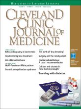 Cleveland Clinic Journal of Medicine: 85 (7)