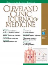 Cleveland Clinic Journal of Medicine: 85 (8)