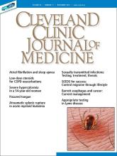 Cleveland Clinic Journal of Medicine: 86 (11)