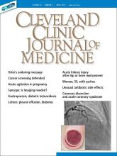 Cleveland Clinic Journal of Medicine: 86 (4)