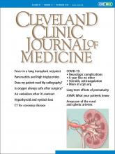 Cleveland Clinic Journal of Medicine: 87 (12)