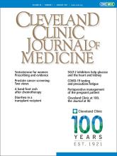 Cleveland Clinic Journal of Medicine: 88 (1)