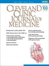 Cleveland Clinic Journal of Medicine: 88 (4)