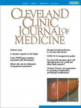 Cleveland Clinic Journal of Medicine: 90 (11)