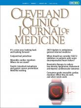 Cleveland Clinic Journal of Medicine: 91 (1)