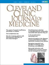 Cleveland Clinic Journal of Medicine: 91 (12)