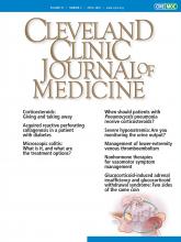 Cleveland Clinic Journal of Medicine: 91 (4)