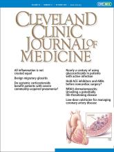 Cleveland Clinic Journal of Medicine: 92 (10)