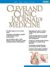Cleveland Clinic Journal of Medicine: 92 (3)